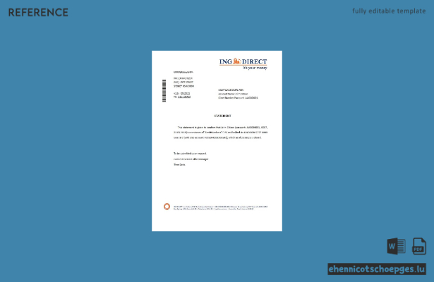 Vorschau auf ein Referenzmuster für die direkte Schließung von ING in Australien